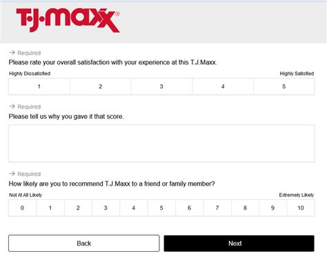 tjmaxxfeedback|T.J.Maxx Customer Satisfaction Survey 